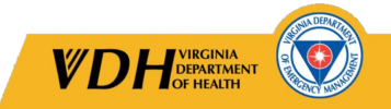 Virginia Department of Health and Virginia Department of Emergency Management